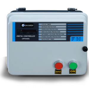 Dhanish 3 Phase Dry Run Automatic Panel 1.0-7.5HP ( Float)