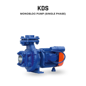 KIRLOSKAR KDS1.525 1.5HP CENTRIFUGAL MONOBLOCK 50x40mm